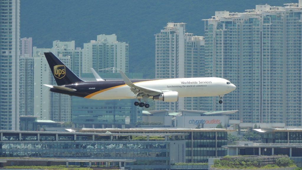 hongkong, airplane, travel