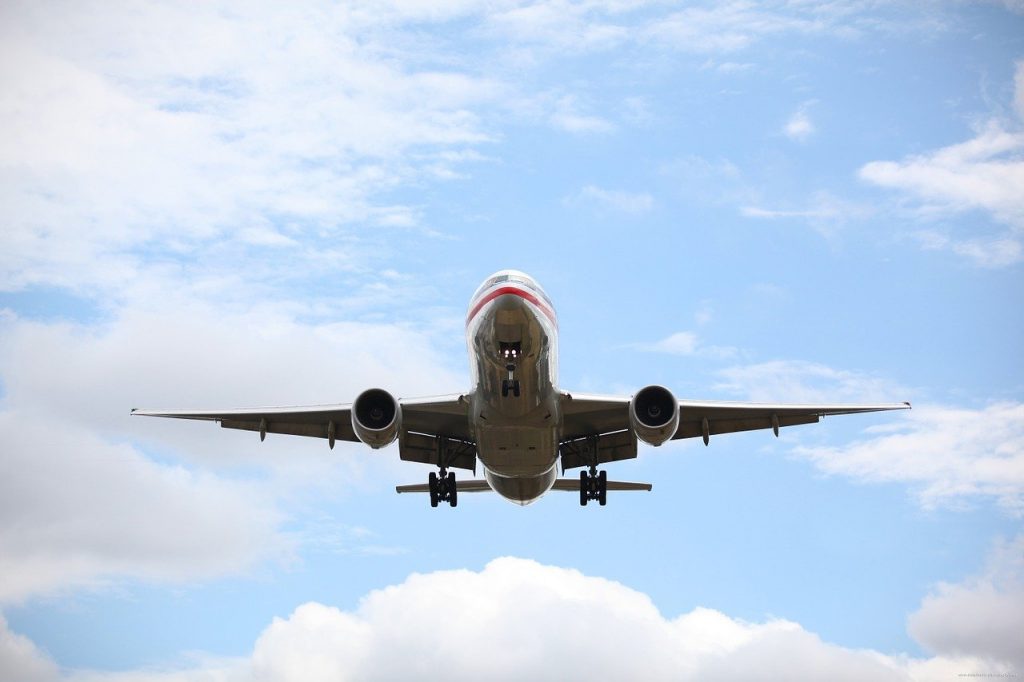 passenger plane, passenger jet, airplane