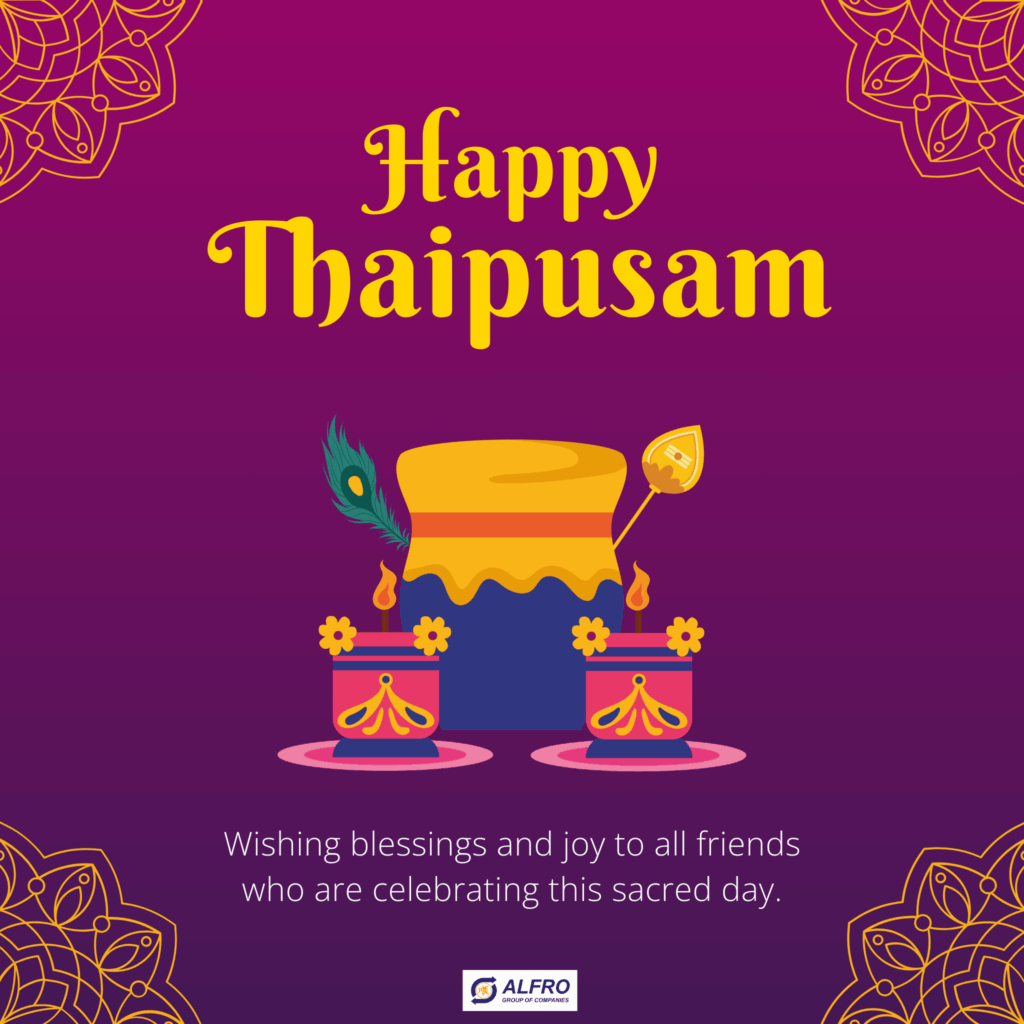 Happy Thaipusam 2026